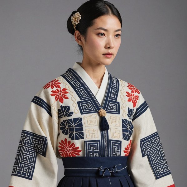 Comment les techniques de broderie japonaise Kogin peuvent-elles être intégrées dans la mode contemporaine ?